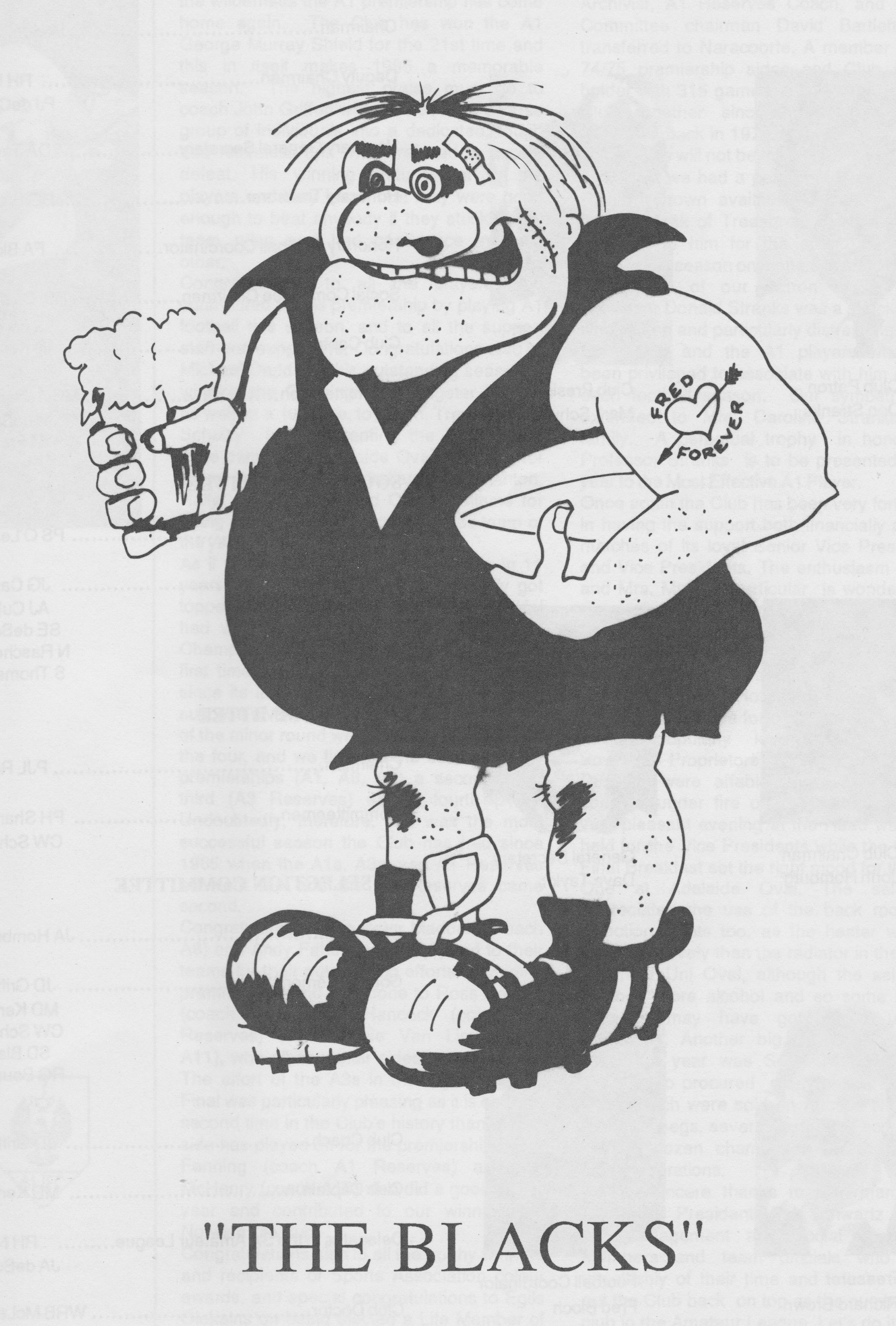 1986 A Year With The Blacks Finals Week 3 Open Up Those Kegs of Beer