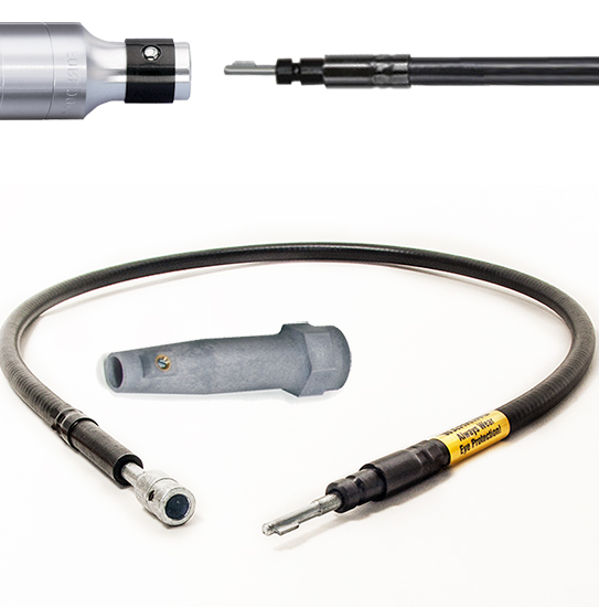 S-93 Shaft for Most Motors, 39″ Long, Standard | Foredom