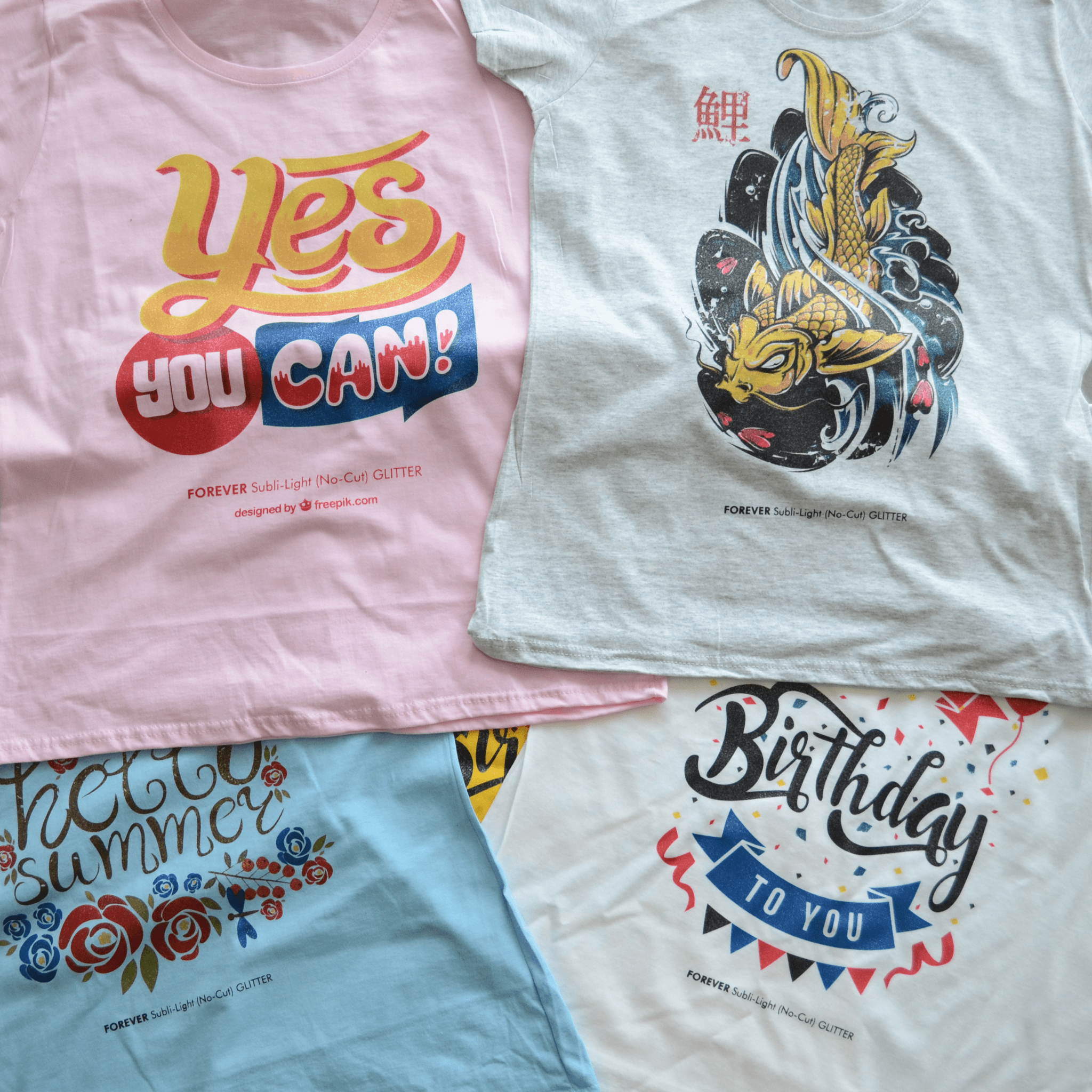 glitter sublimation ink