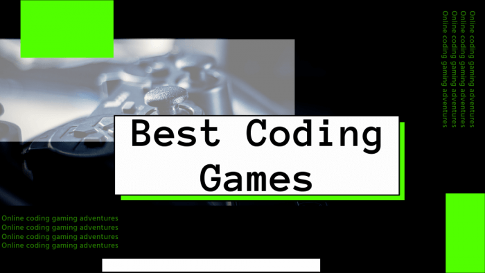 Check out this list of 14 of the best free online games. 14 Video Games That Teach You Coding