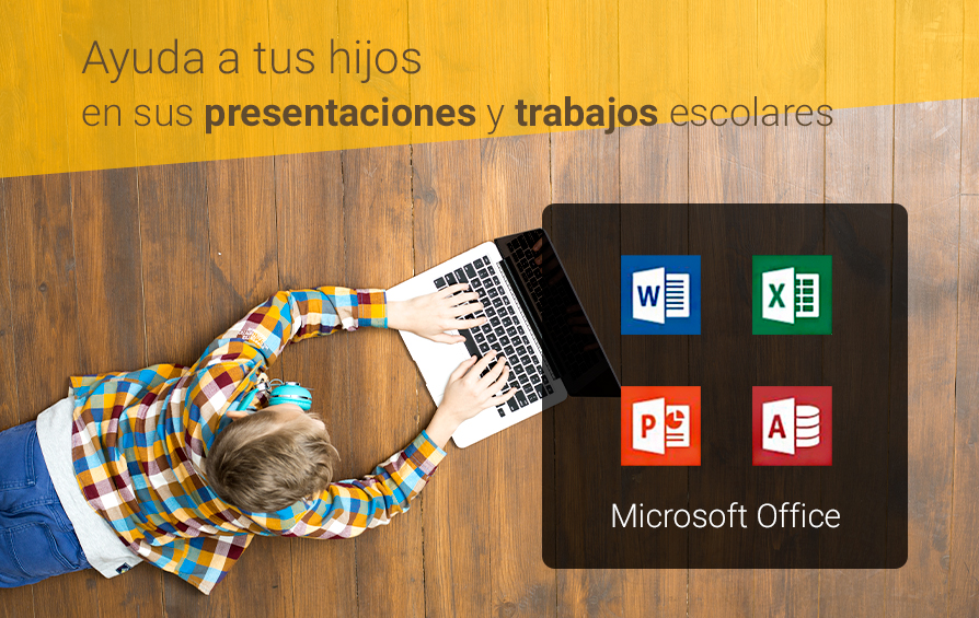 Microsoft Office | Ayuda a tus hijos en sus presentaciones y trabajos escolares