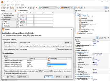 Formdev Jformdesigner Java Swing Gui Designer