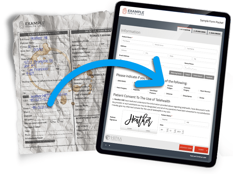 HIPAA Compliant Online Forms