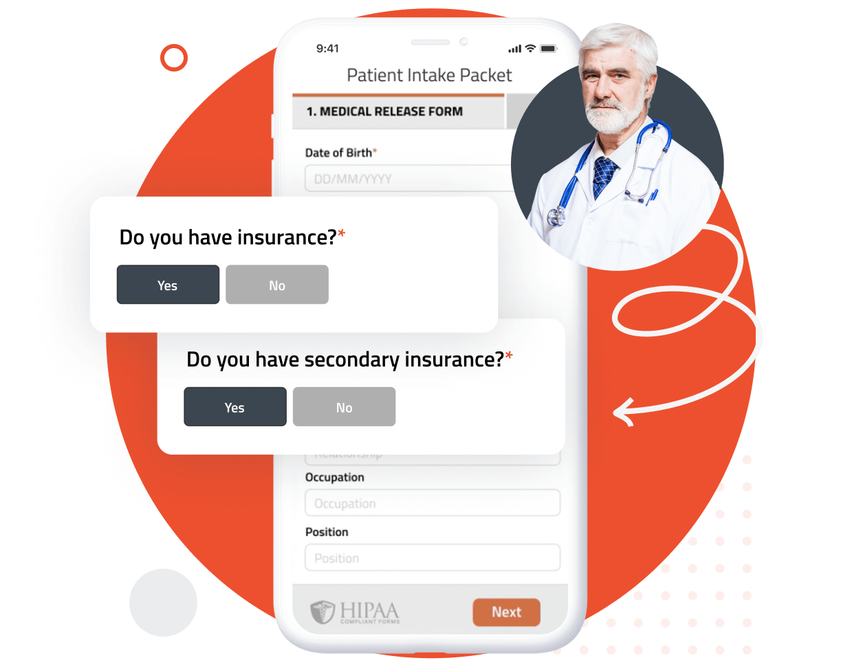 Conditional Logic HIPAA Compliant Forms