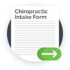 Chiropractic Intake Form Template