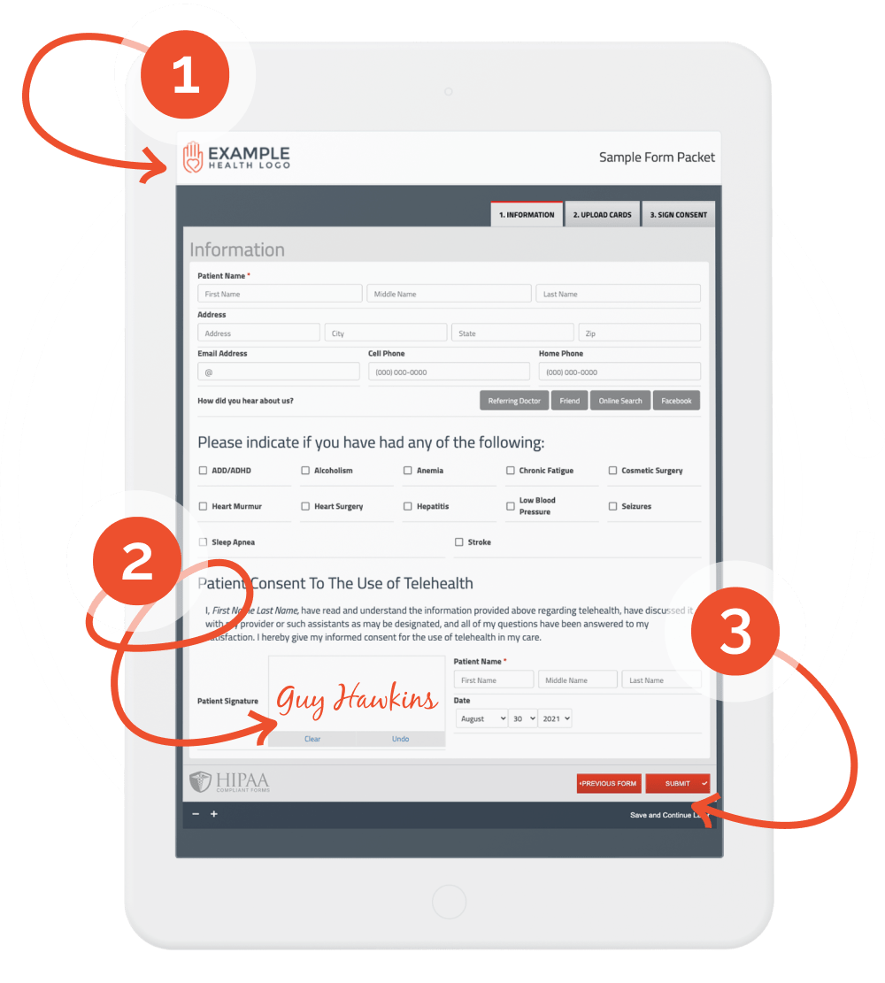 HIPAA Compliant Forms