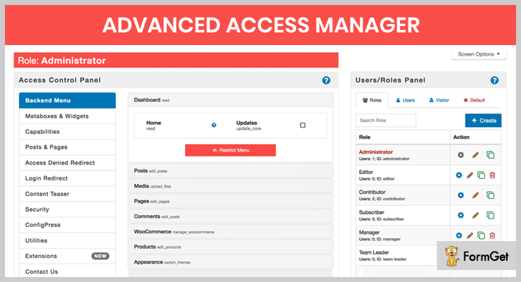 Using a wordpress custom user role plugin. 5 User Access Manager Wordpress Plugins 2021 Formget