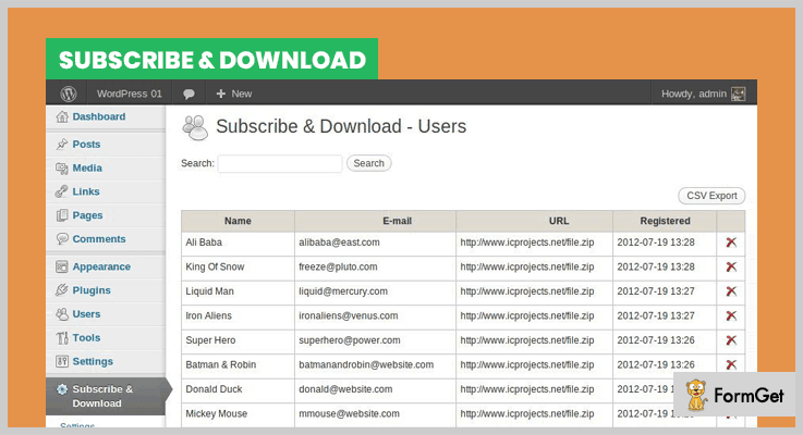 Download their links and banners, track payments, and more. 7+ Best Download WordPress Plugins (Free and Paid) | FormGet