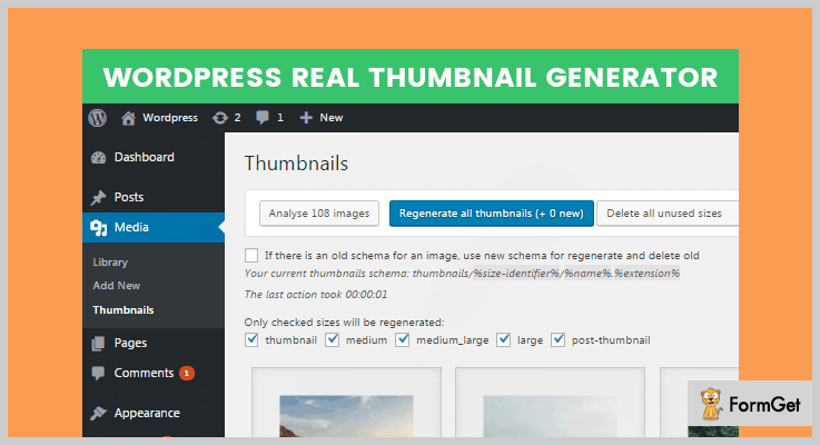 To start, install and activate the regenerate thumbnails plugin. 6+ Regenerate Thumbnails WordPress Plugins | FormGet
