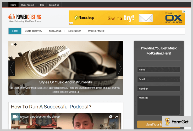 Why not start your own podcast? 5 Best Podcast WordPress Themes 2020 | FormGet