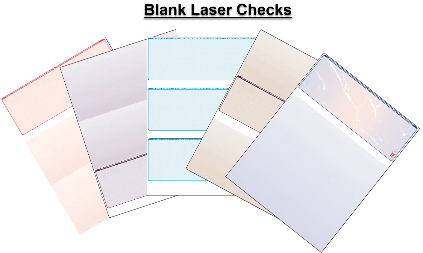 Blank Laser Checks