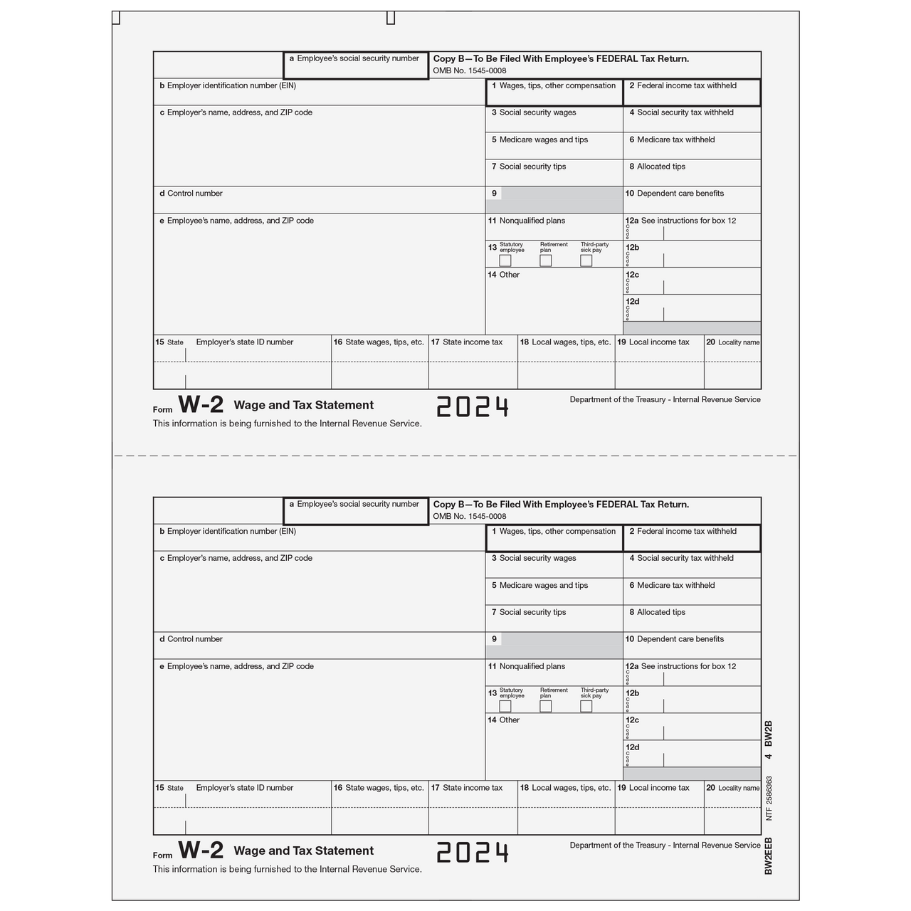 Employee Copy B (federal)