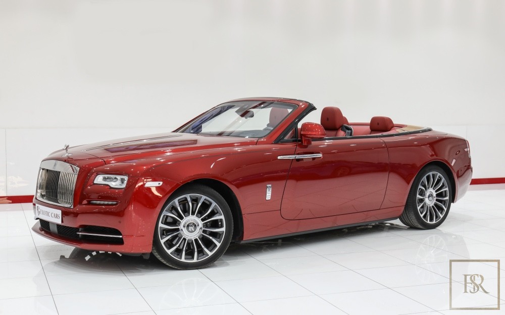 Used 2018 Rolls Royce Dawn Red 400 Km For Sale For Super Rich