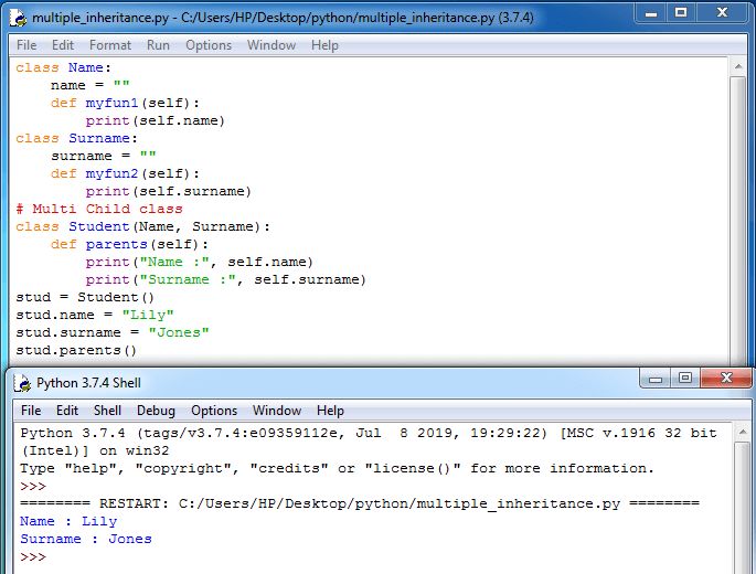 Inheritance In Python With Examples - Best Mountain Textures in HD