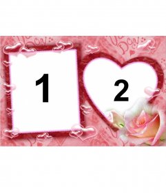 Scarica Gratis immagini Cornice Per Due Immagini Una Quadrata E Una A Forma Di Cuore aggiornato da parte di