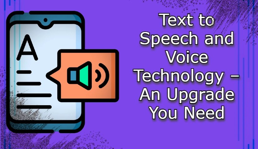 Text to Speech tech