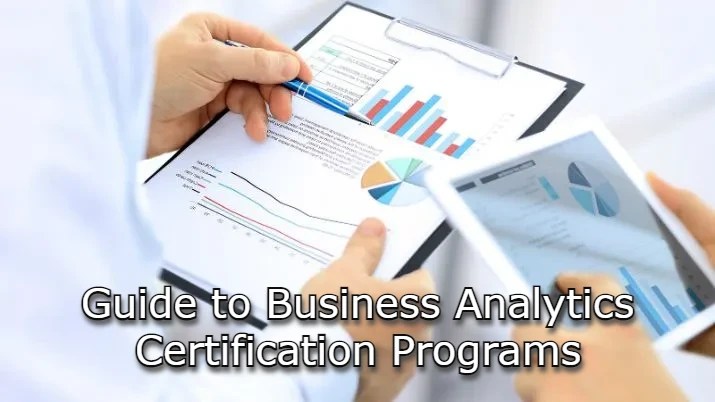 Business Analytics Certification