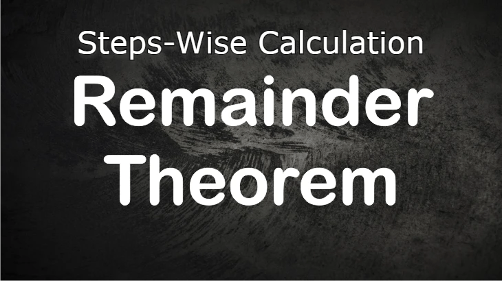 remainder-theorem