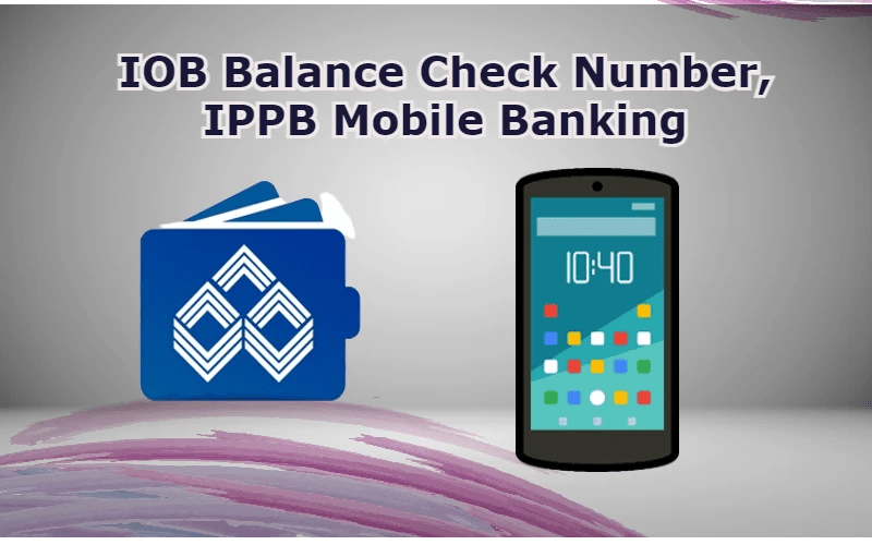 IOB Balance Check Number