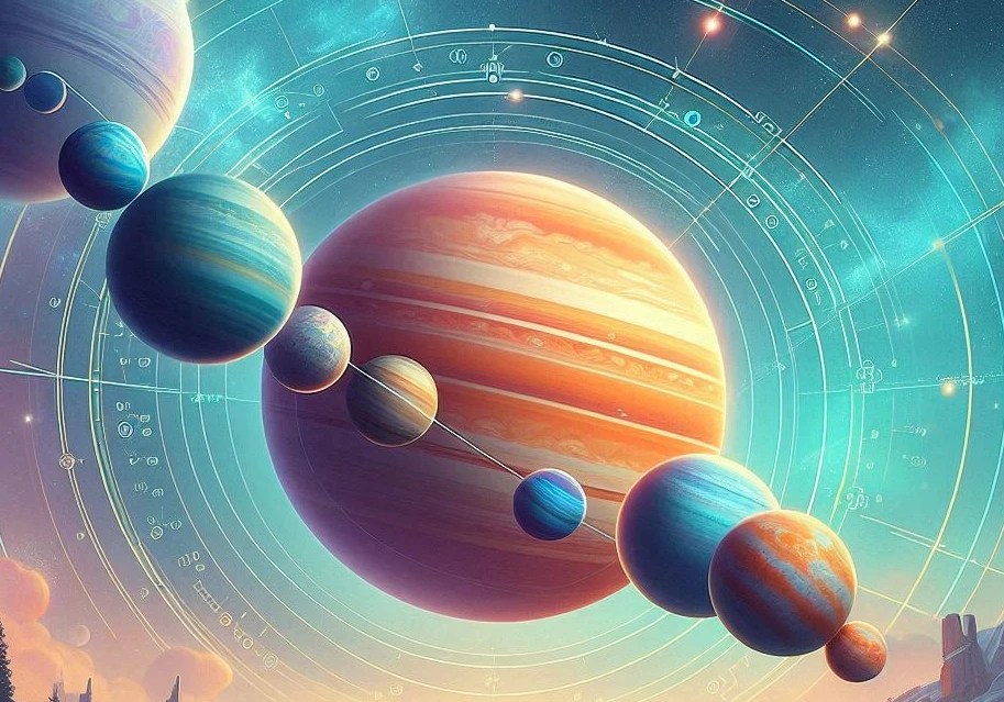 Six Planets Alignment