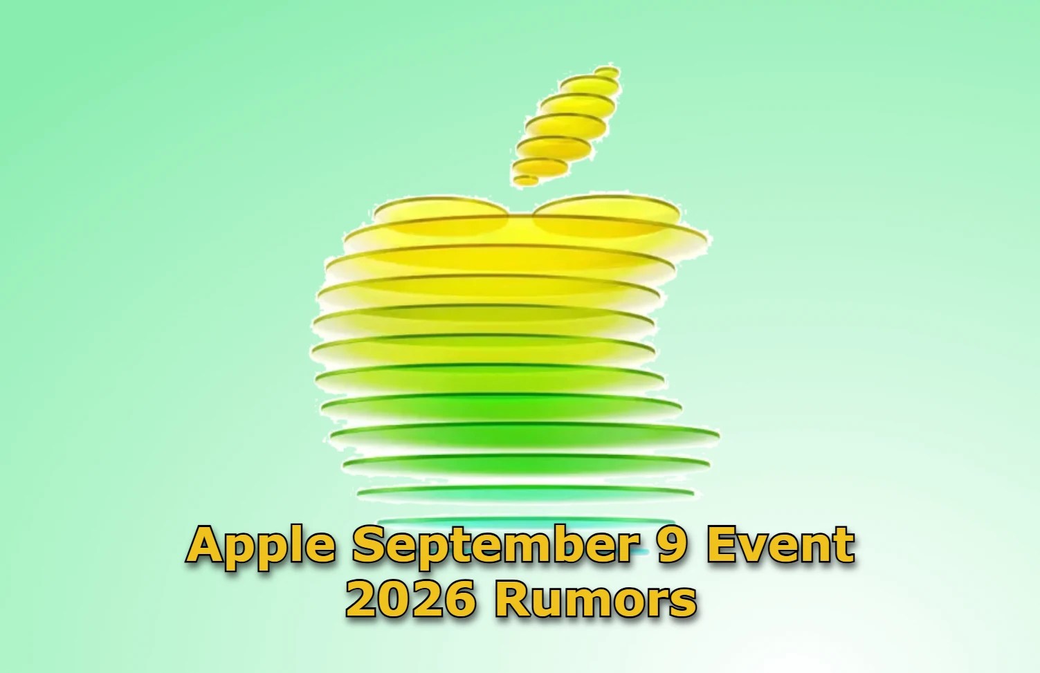 Apple September 9 Event 2026(1)