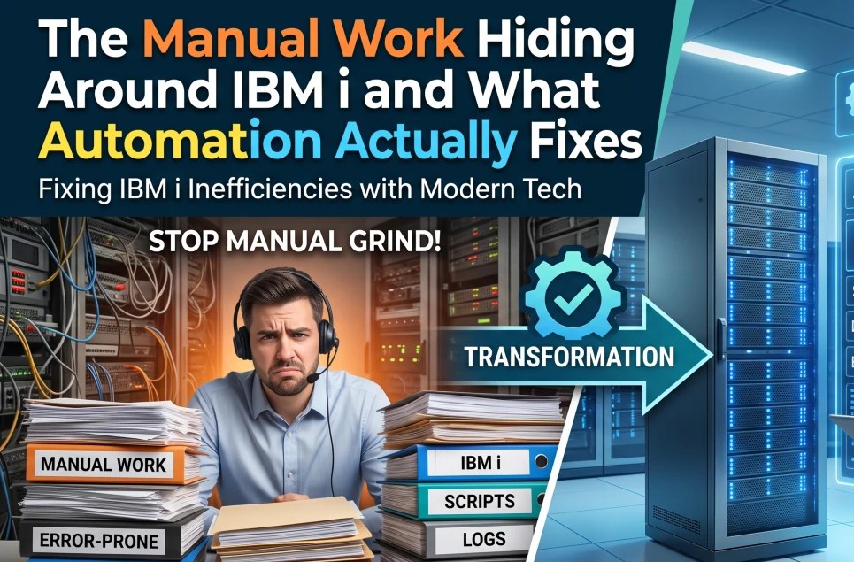 Manual Work Hiding Around IBM i