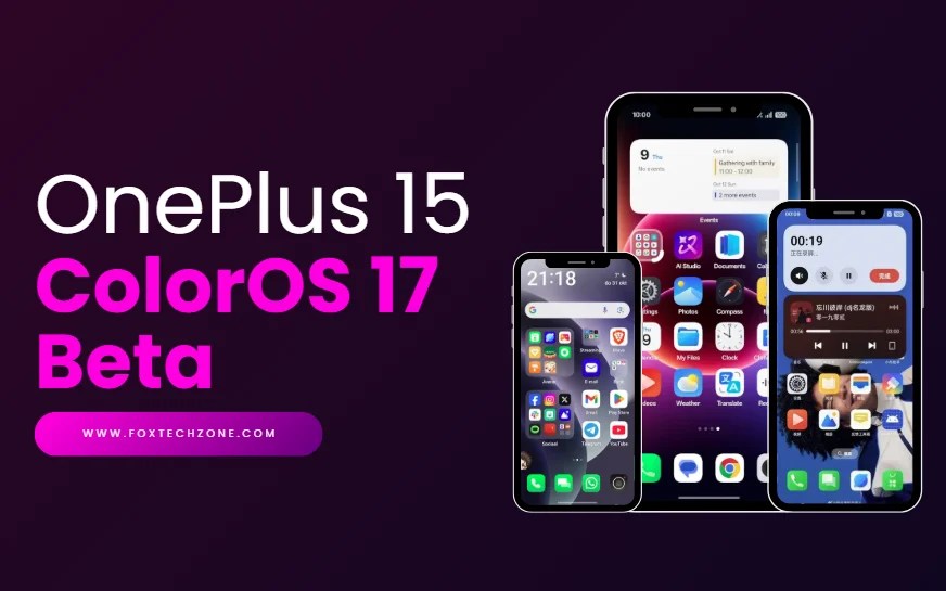 OnePlus 15 ColorOS 17 Beta