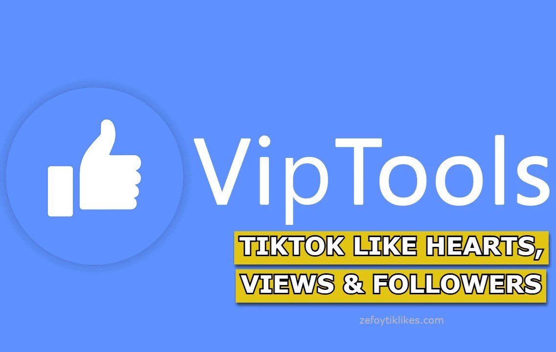 Viptools TikTok like hearts