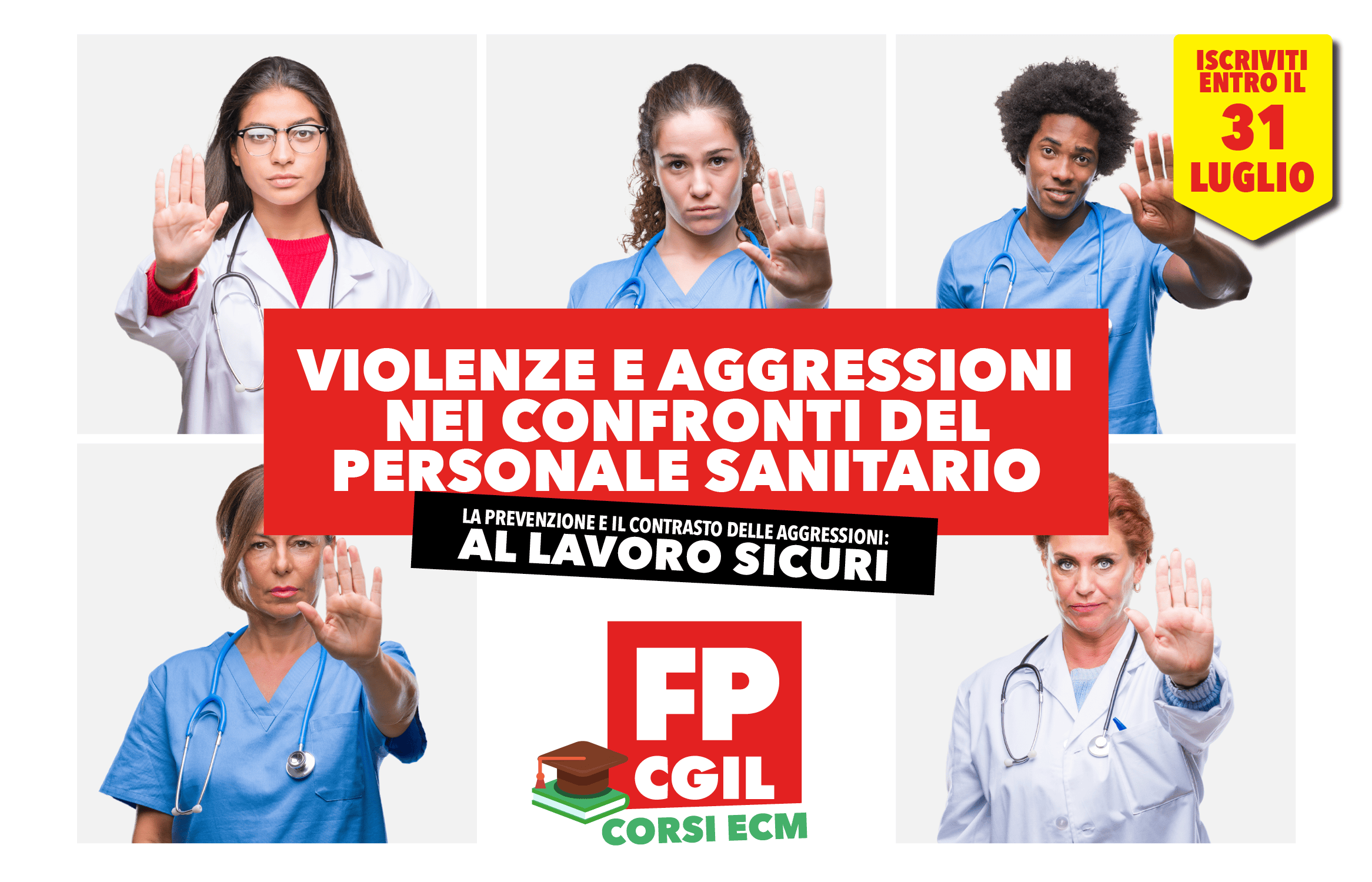 Violenze E Aggressioni, Ancora Pochi Giorni Per Ecm Fad Per Professioni Sanitarie, Medici E Assistenti Sociali - Fp Cgil Funzione Pubblica 1500_x_2333_png