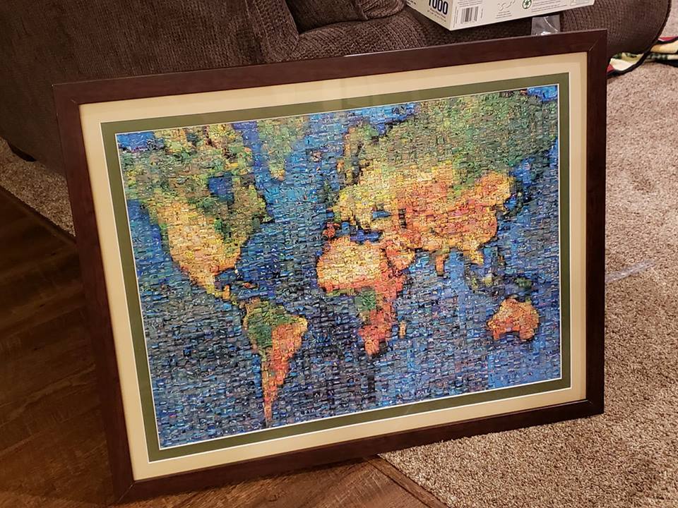 Puzzle keretek: néhány tipp a keretezés rejtvények