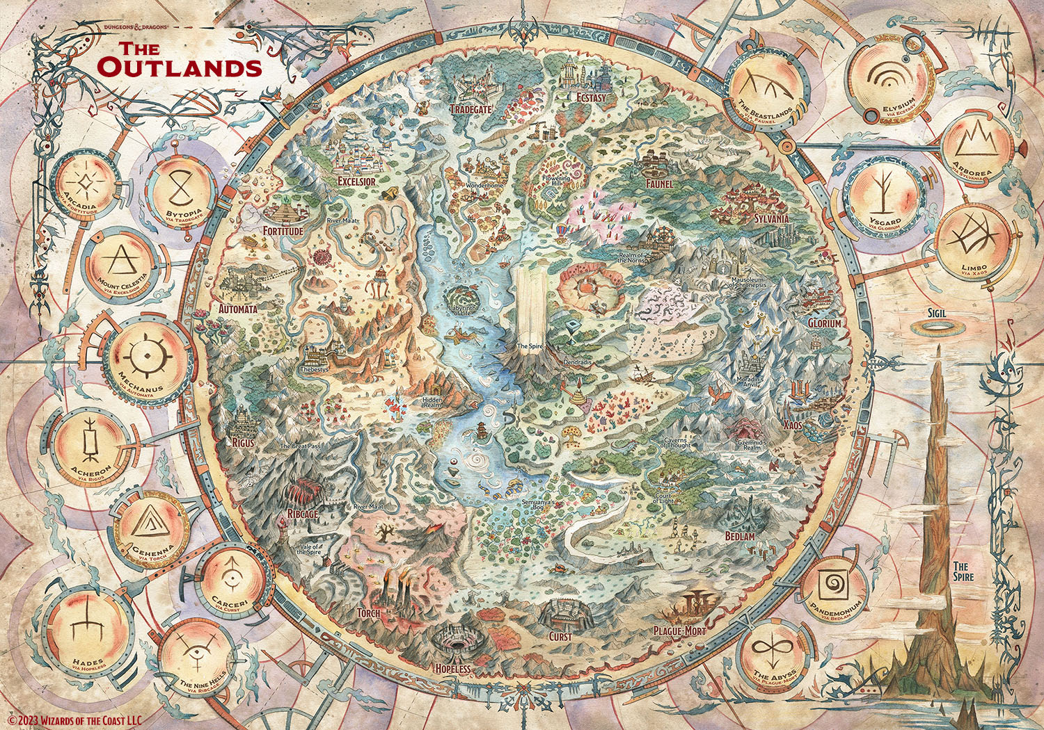 World Maps Francesca Baerald FBaerald WorldMap Outlands 