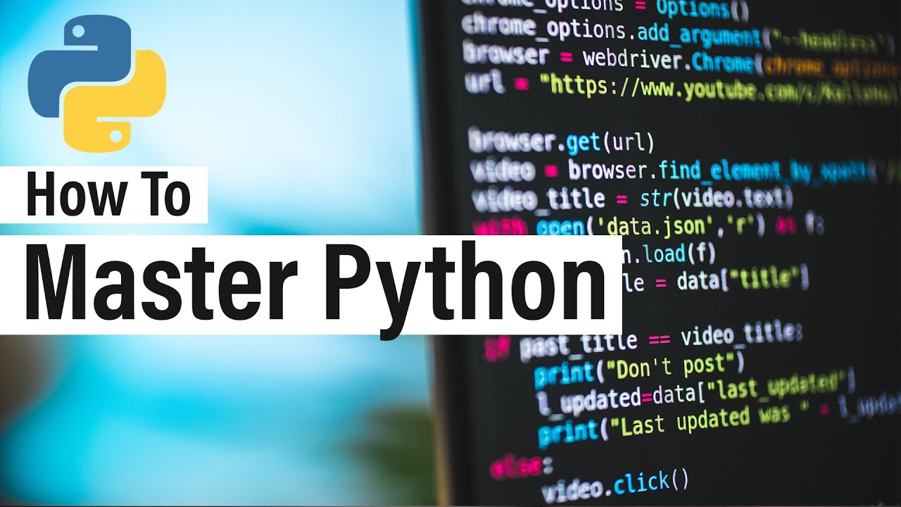 How To Master Python – Frank's World of Data Science & AI
