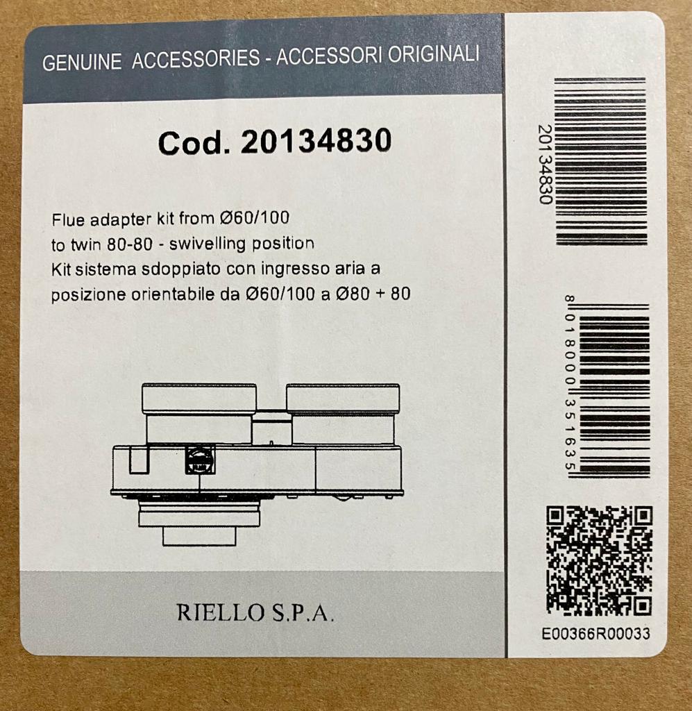 BERETTA 20134830 Kit Sistema Sdoppiato Con Ingresso Aria a