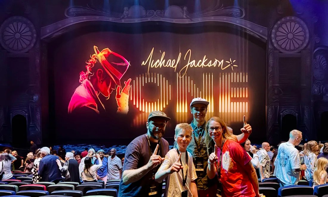 Fravely bei The One - Michael Jackson - Cirque de Soleil