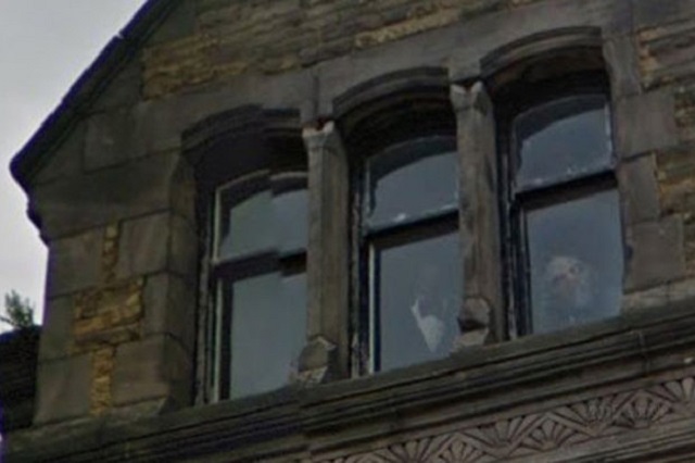 Ghastly Ghoul caught on Google Street View