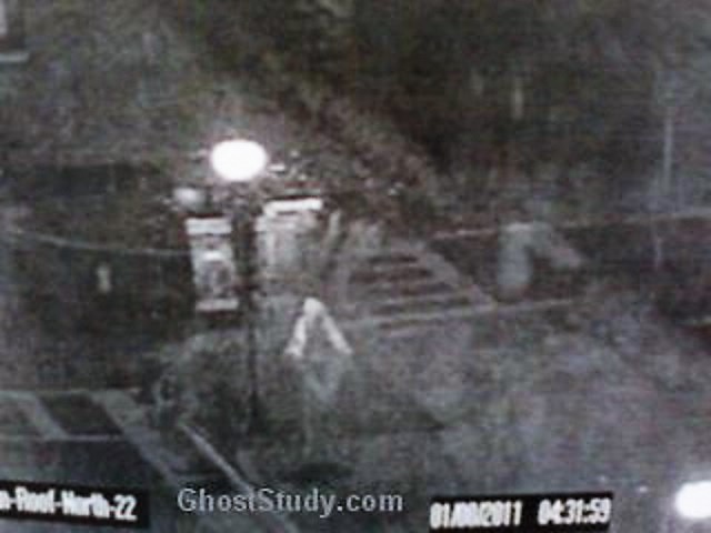Security Officer Captures Eerie Ghost Image