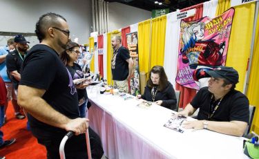 Jimmy Palmiotti & Amanda Conner at MegaCon Orlando 2017