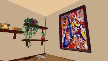 Art from the SHE COULD FLY documentary game
