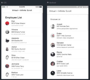 Faster List Performance With Ionic 4 Virtual Scroll Infinite Scroll Youtube - Elegant 8K Gradient Arts | Free Download