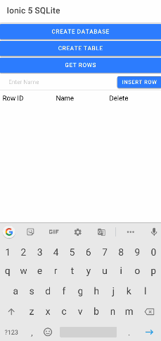 Ionic 4 Sqlite Database Crud Tutorial Onlinecode - Premium Geometric Art Gallery - 8K