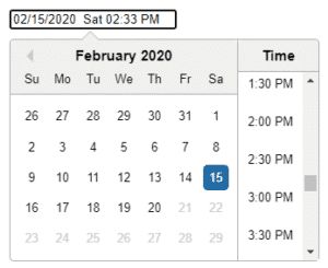 React Datepicker And Timepicker Component With Validation Using React - Premium Landscape Design Gallery - 4K