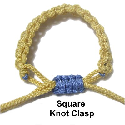 You can use this knot to make, bracelets, anklets, or other things like knots for adjustable . Sliding Clasps