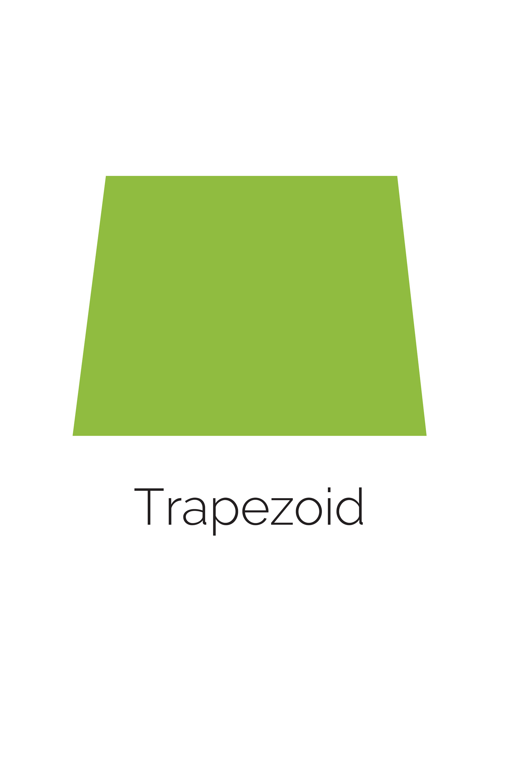 free printable trapezoid shape with color freebie