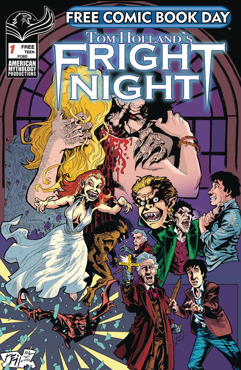 DEC220019 - FCBD 2023 TOM HOLLANDS FRIGHT NIGHT #1 FCBD EDITION - Free Comic Book Day