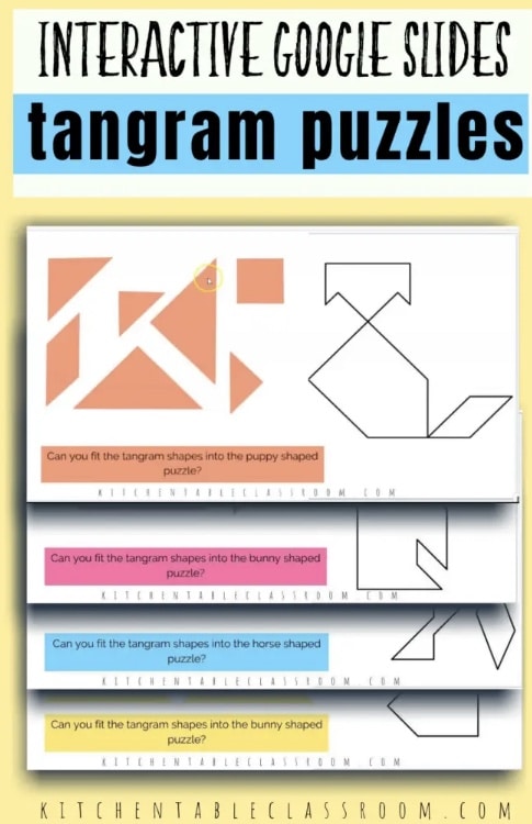 Free Online Google Slide Tangram Puzzles Free Homeschool Deals C