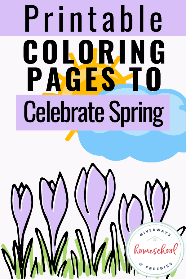 spring coloring pages free homeschool deals c