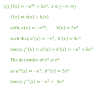 E 2x 5e X 6 0 Solve For X Tap for more steps.