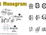 Free Split Monogram Font Maker Create Your Monogram Online