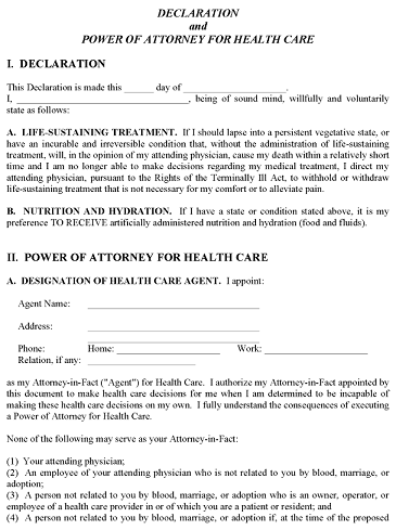 free mississippi blank printable living will form pdf word free printable legal forms