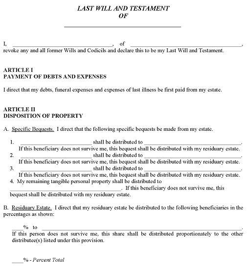 free west virginia wills and codicils pdf word free printable legal forms